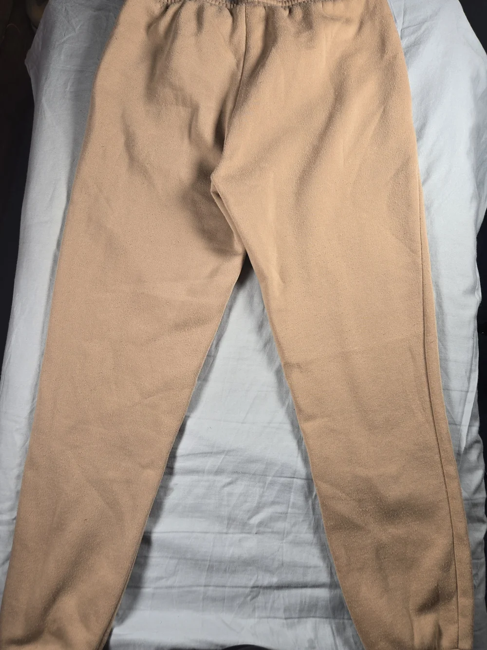 Fashion Nova Men's Or  Women's Unisex Drawstring Joggers - Beige